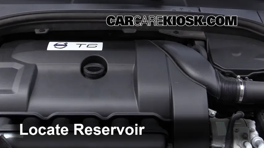 2014 Volvo XC60 T6 3.0L 6 Cyl. Turbo Líquido limpiaparabrisas Agregar líquido